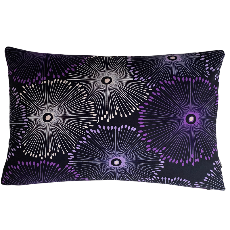 Iki dandelion purple cushion 40x60 cm