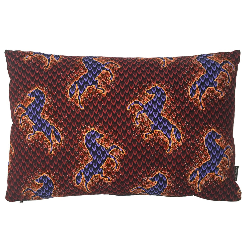 Iki jumping horse cushion 40x60 cm