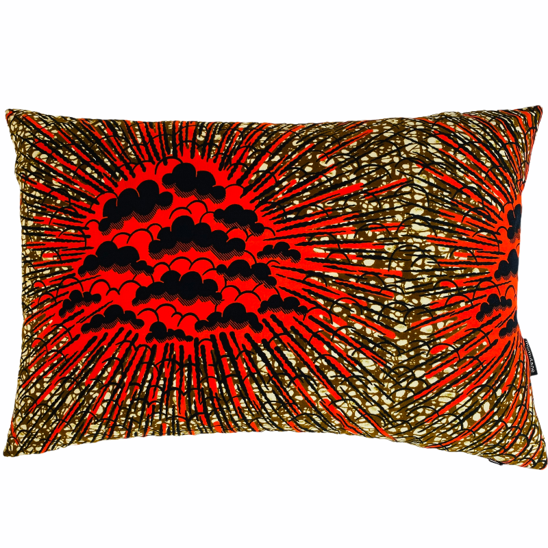 Iki thunder red pude 40x60 cm
