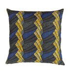 Isolo braids orange cushion 50x50 cm 