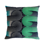 Isolo roll green cushion 50x50 cm 