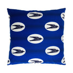 Isolo blue bird cushion 50x50 cm